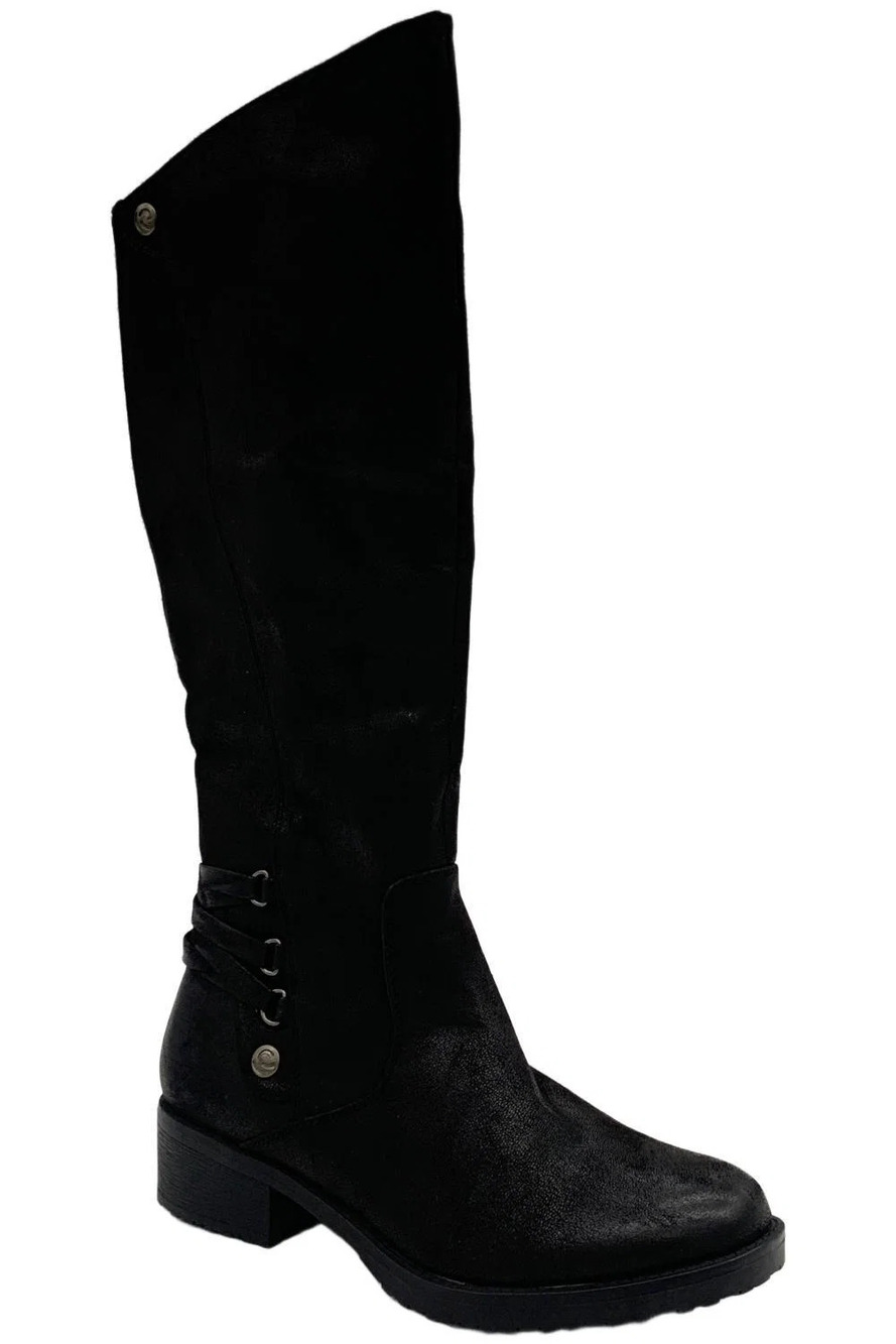 Baretrap Women's Ornella Knee High Boot Black - Medium